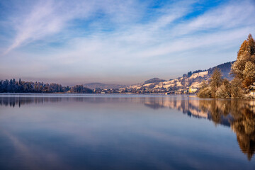 Fototapeta na wymiar Majestic Lakes - Schliersee