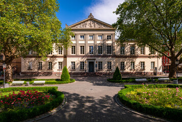 Historic assembly hall called “Alte Aula“, is a public monument and sight in Goettingen in...