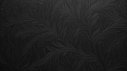 black seamless pattern