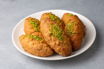 Turkish traditional sherbet dessert; kalburabasti