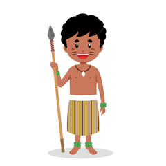 Fuji People's Characters Preparing to Hunt