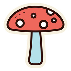 toadstool sticker