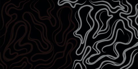 vector line art abstract background