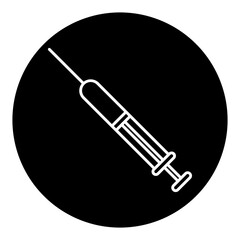 syringe, injection, medical, vaccine, health, medicine, treatment, hospital, drug, needle, vaccination, care, dose, pharmacy, vector, illustration, clinic, equipment, illness, icon