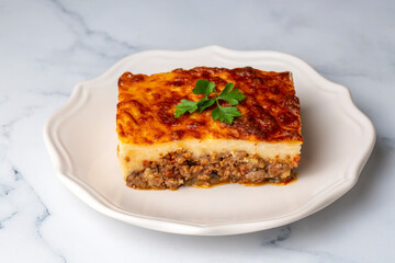 Moussaka - A traditional Greek dish