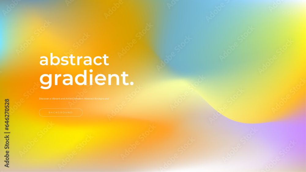 Wall mural modern colorful gradient abstract background