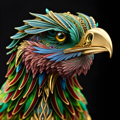 Phoenix mythological creature – Griffin (AI generative)