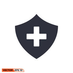 Icon vector graphic of Shield 