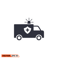 Icon vector graphic of Ambulance 