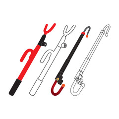 Steering wheel lock icon