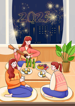 Cross-year illustration