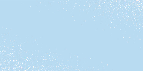 Falling snowflakes christmas background. Subtle