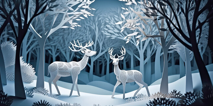 Winter Deer Scene Bilder – Durchsuchen 16,057 Archivfotos, Vektorgrafiken  und Videos