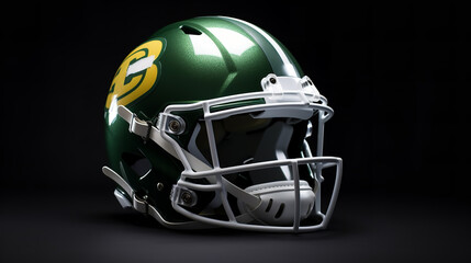 Fototapeta premium american football helmet