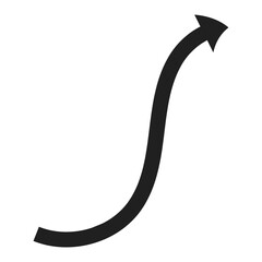 arrow icon,doodle line	