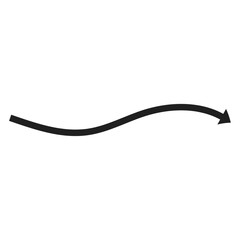 arrow icon,doodle line	