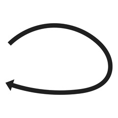 arrow icon,doodle line	