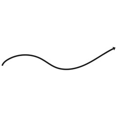 arrow icon,doodle line	