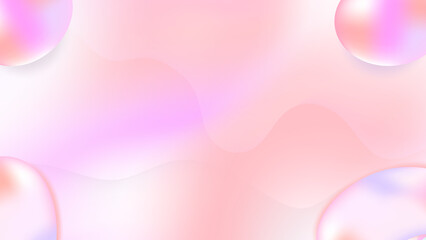 Orange Gradient Hologram Style Background