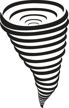 Tornedo icon vector