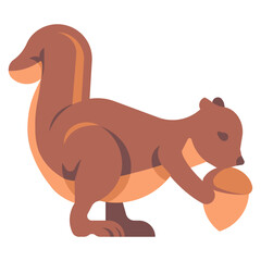 squirrel illustration