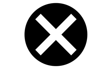 バツマーク　ボタン　ベクター　eps	