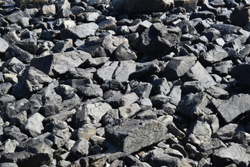 stones on the beach