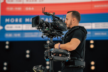 Capturing Live Magic: Steadicam Operator in TV Production