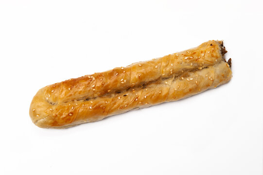 Rollini, vertuta delicious pastries white background