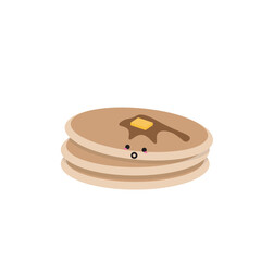 Pancake Illustration