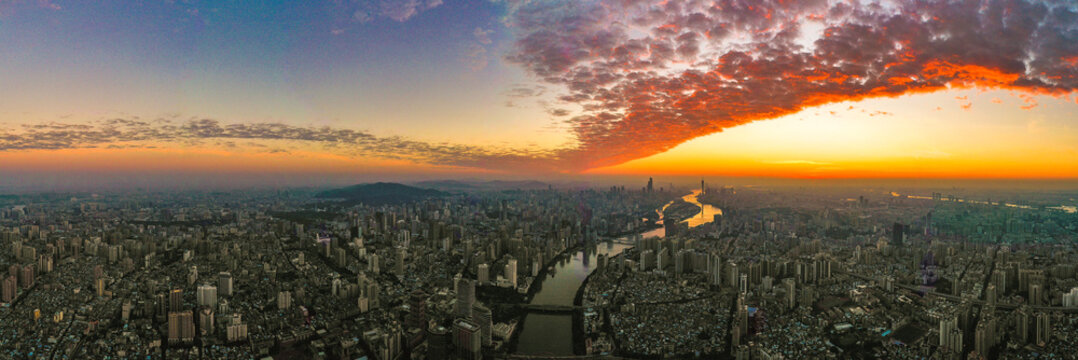 Guangzhou city, guangdong province, building scenery