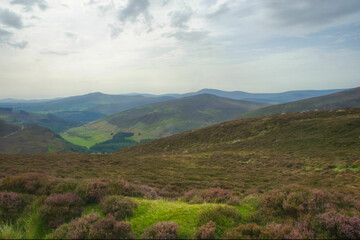 view of the mountains