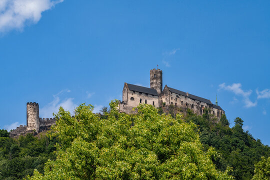 Bezdez is a ruin of a castle near the village of the same name on Bezdez hill near the town of Doksy - Czech Republic