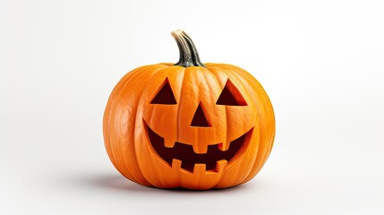 Jack O' Lantern Halloween Pumpkin. Generative AI