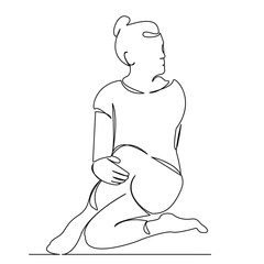 elderly woman doing yoga longevity