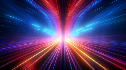 Fototapeta premium abstract background with rays