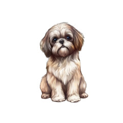 Shih Tzu Puppy Cuteness Overload - A Fluffy Delight