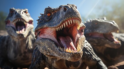 Dinosaurs. Prehistoric animals