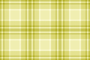 Seamless textile vector of background pattern check with a plaid texture tartan fabric.