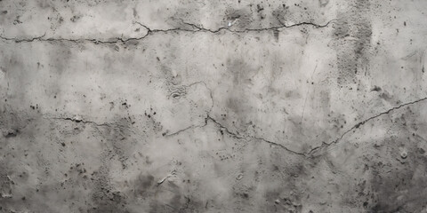 Obraz premium Concrete cement wall background wallpaper. Gray grunge stone surface texture - Generative AI