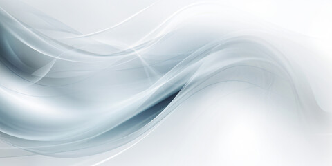 Fototapeta premium Soft and abstract white background - Generative AI