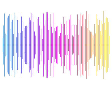 abstract equalizer background