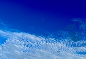 blue sky with clouds