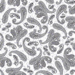 Beautifully seamless paisley pattern,