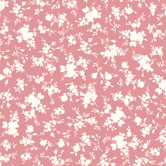 Beautiful floral pattern perfect for textile design,