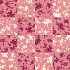Beautiful floral pattern perfect for textile design,