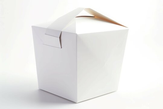 Chinese food carton box. Generate Ai
