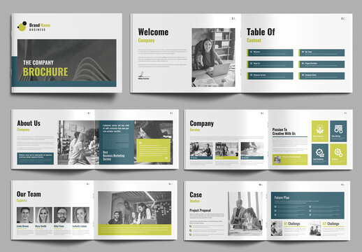 Company Brochure Design Template