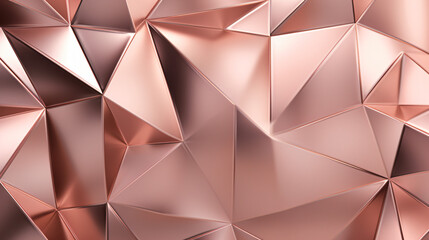 Metallic background with rose gold tint