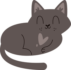 Sleeping Cat Pet